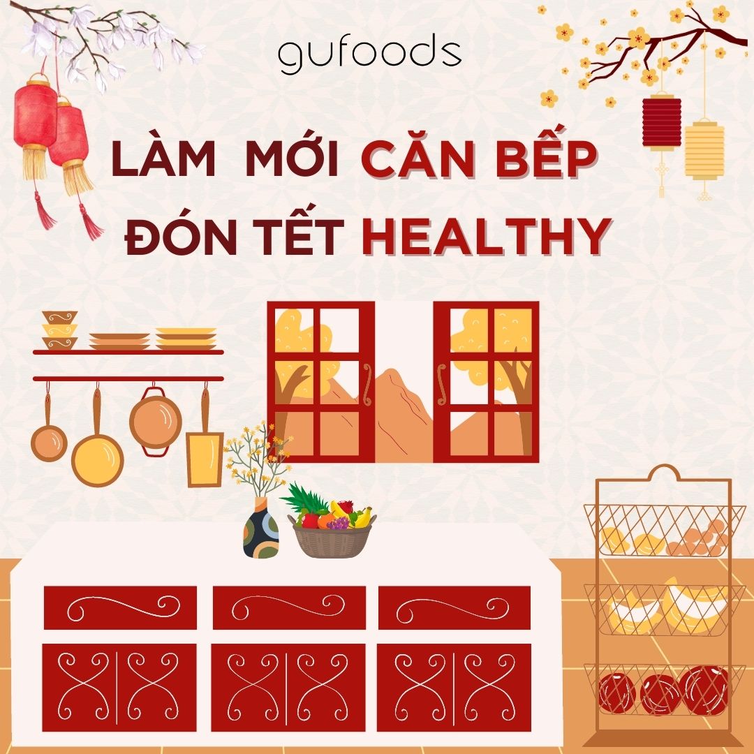 Làm mới căn bếp, đón Tết Giáp Thìn 2024 healthy