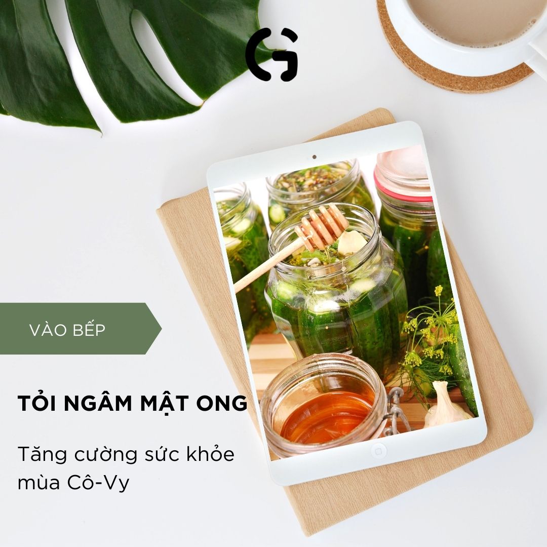 Vào bếp cùng GUfoods: Tỏi Ngâm Mật Ong - Tăng Cường Sức Khỏe Mùa “Cô-Vy”