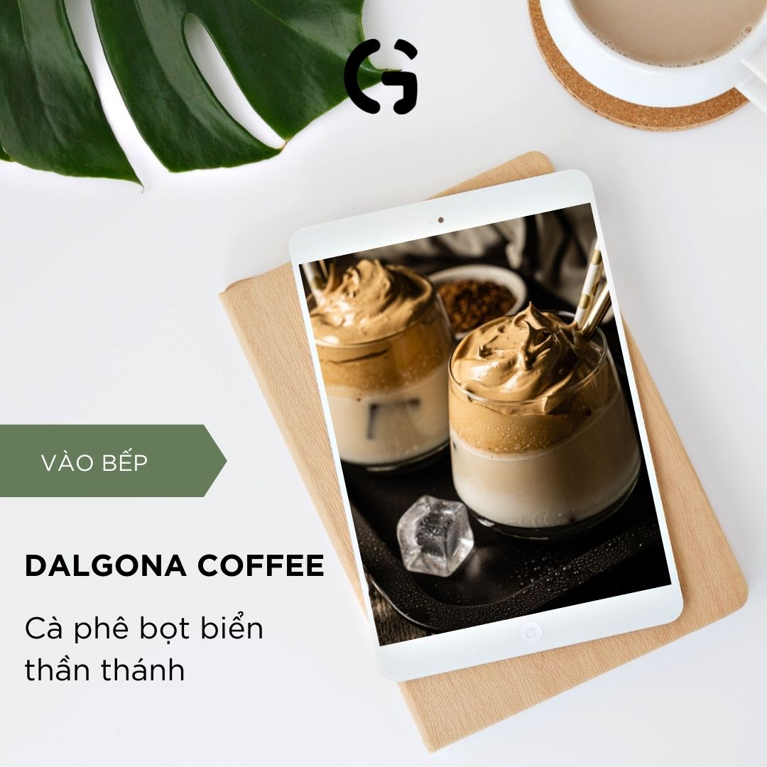 Vào bếp cùng GUfoods: Công Thức Làm Dalgona Coffee - Cà Phê Bọt Biển Thần Thánh