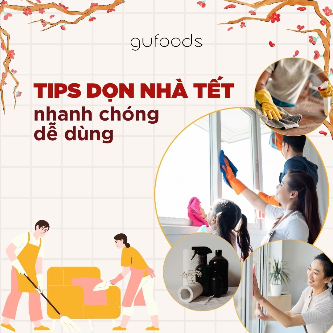 GU mách bạn tips dọn nhà ngày Tết không tốn nhiều thời gian