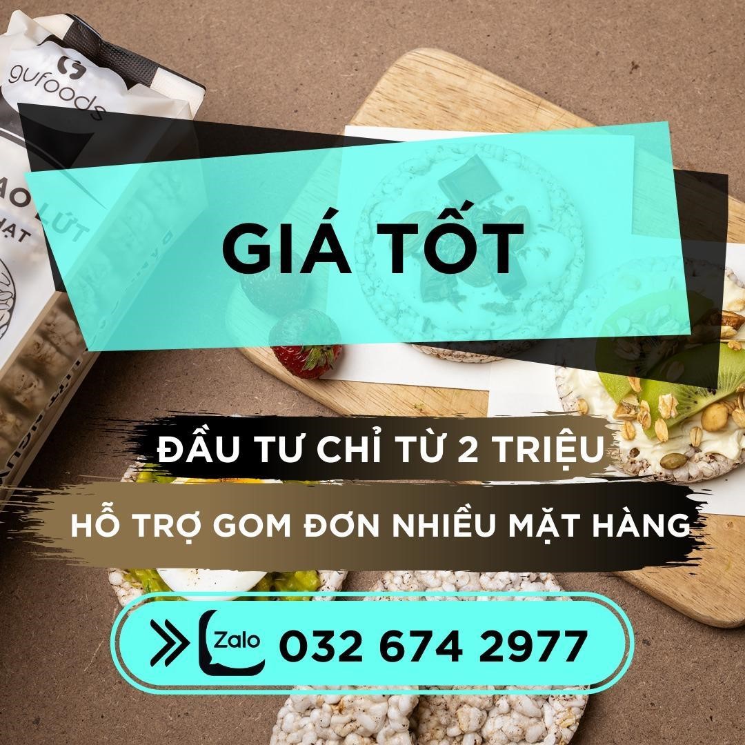 Nguồn Sỉ Siêu Rẻ bánh ăn kiêng GUfoods - Uy tín và Chất lượng