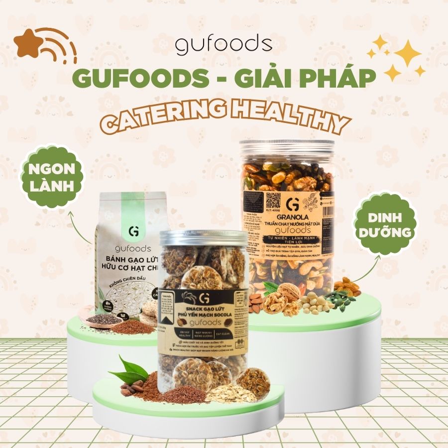 GUfoods - Giải Pháp Catering Healthy Tại Hồ Chí Minh