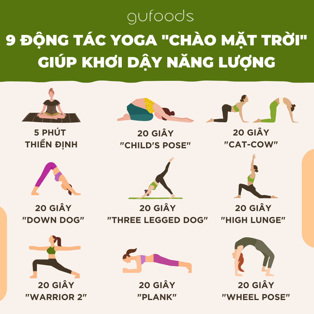 9 động tác yoga 