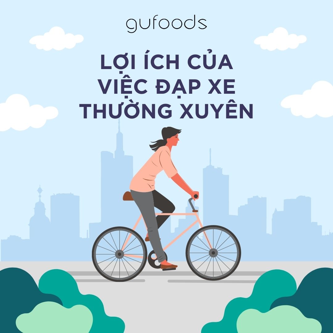 Lợi ích của việc đạp xe thường xuyên
