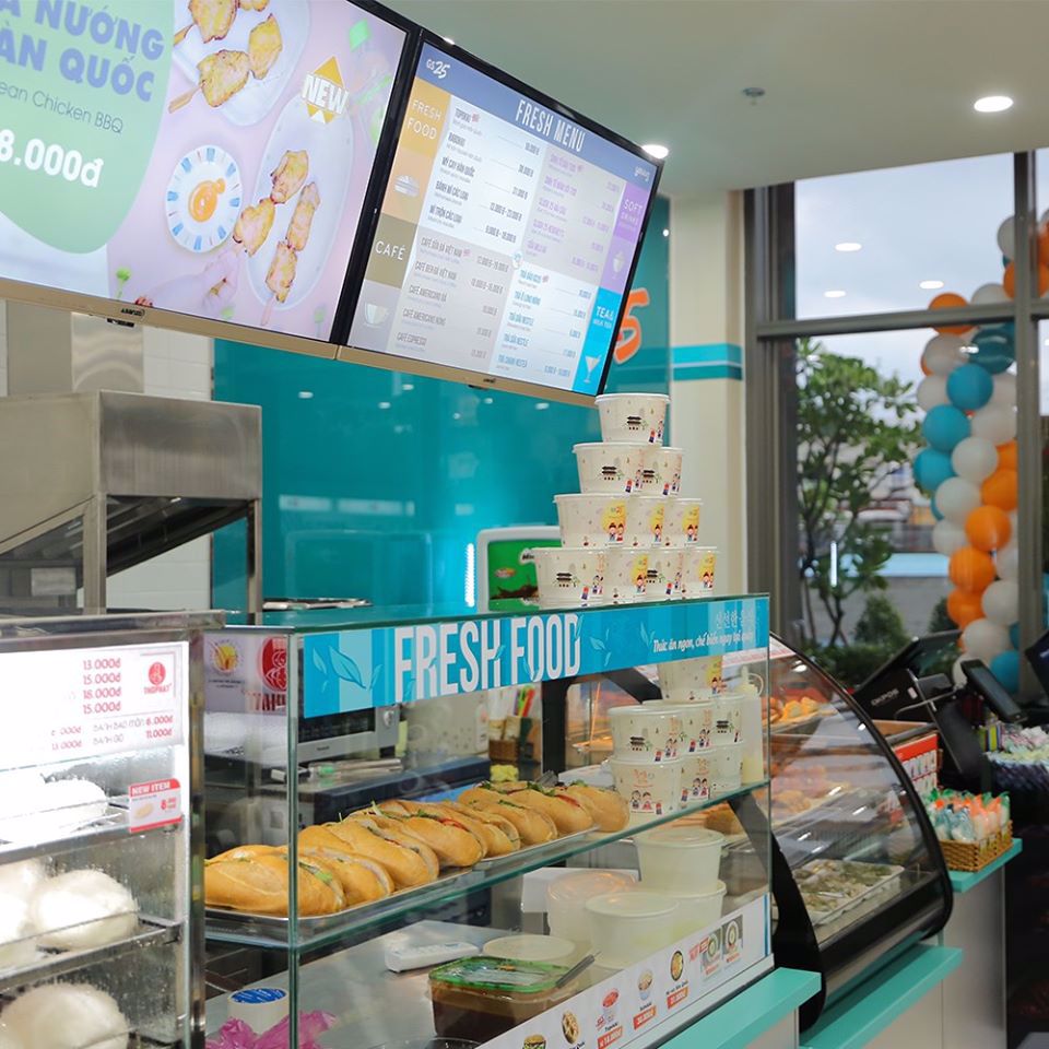 Menu chuẩn Hàn Quốc tại cửa hàng tiện lợi GS25