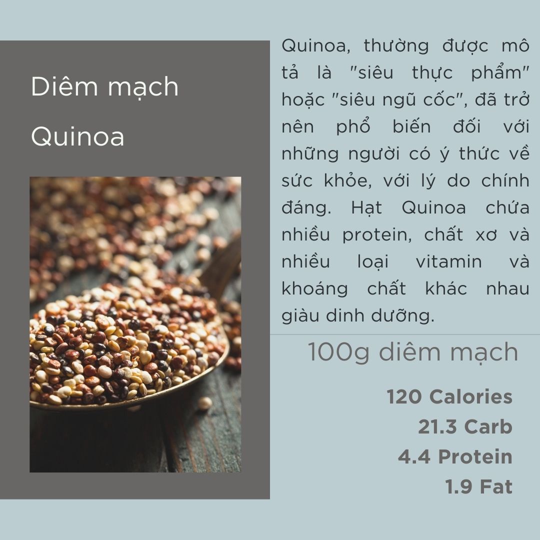 Diêm mạch - Quinoa