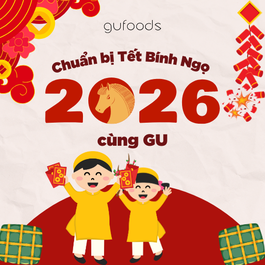 Chuẩn bị Tết Bính Ngọ 2026 cùng GU