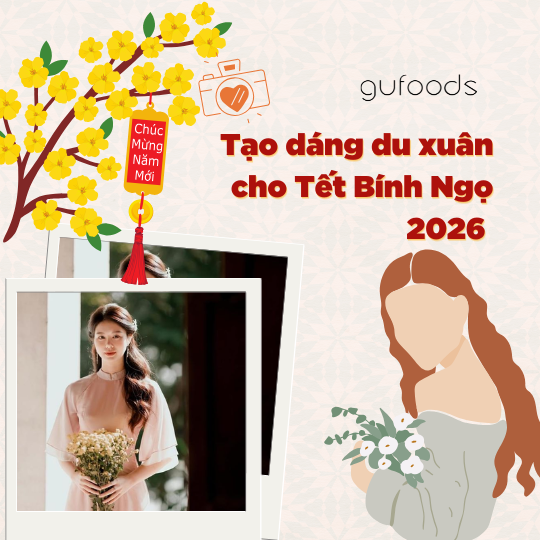 Những kiểu tạo dáng xinh cho bạn thương du xuân Tết Bính Ngọ 2026