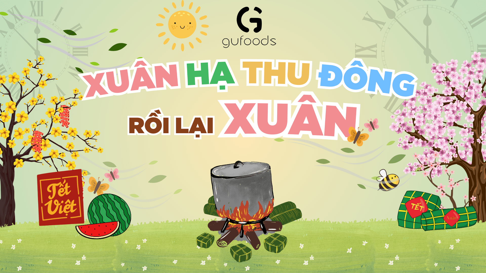 🎋 Xuân Hạ Thu Đông rồi lại Xuân 🌸