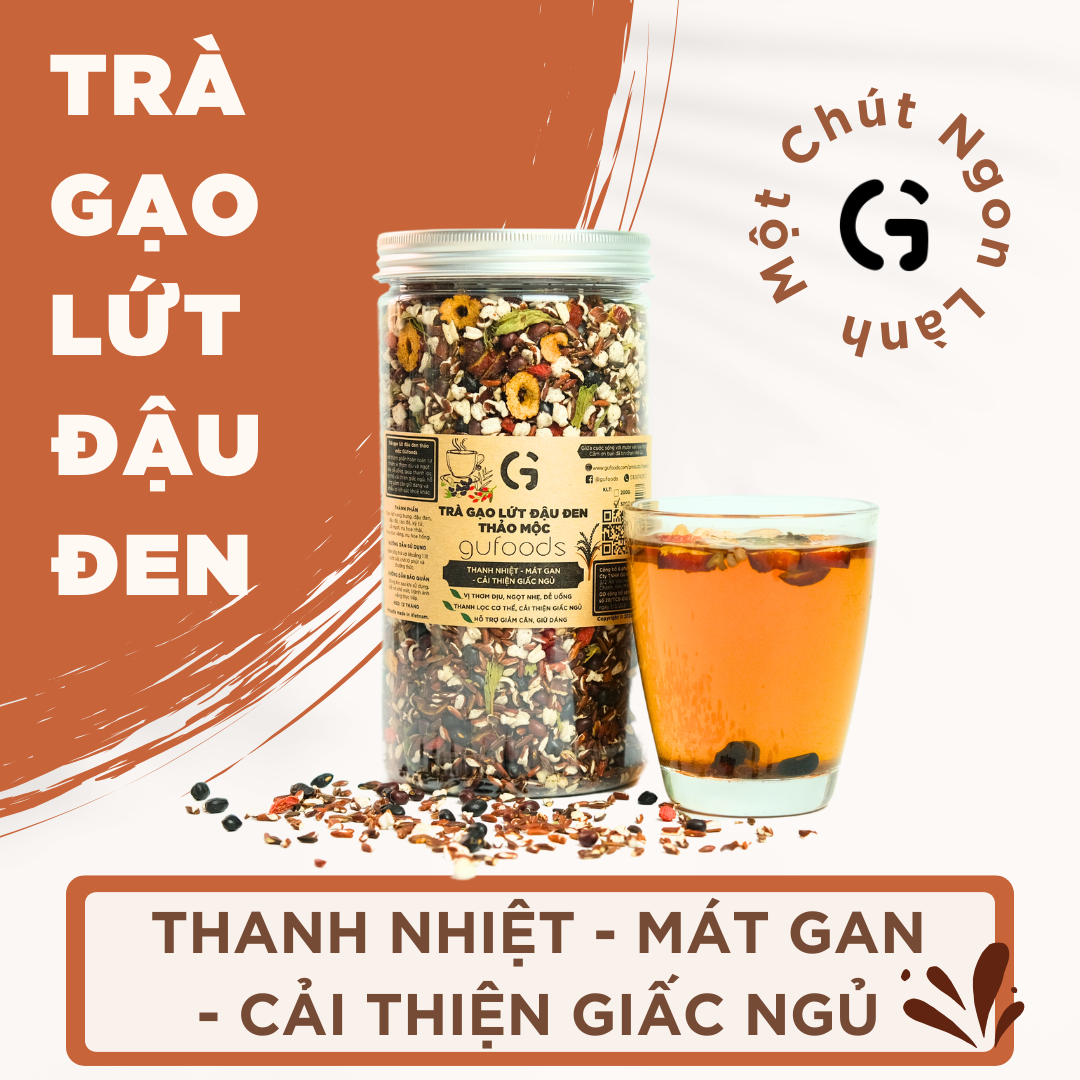 Trà GL đậu đen vị Bạc hà