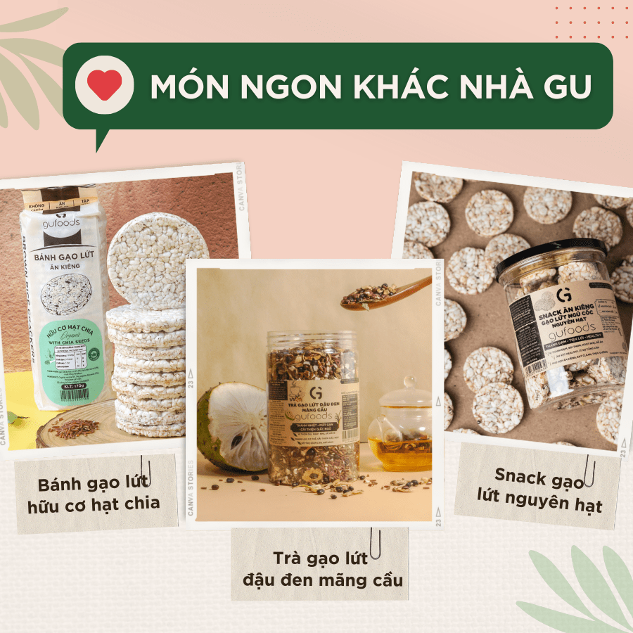 Bánh Biscotti nguyên cám thuần chay GUfoods (Hũ 300g)