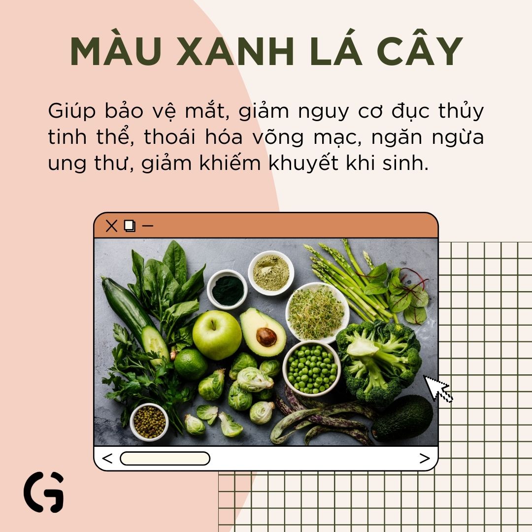 Sự kỳ diệu đến từ màu xanh lá cây của thực phẩm