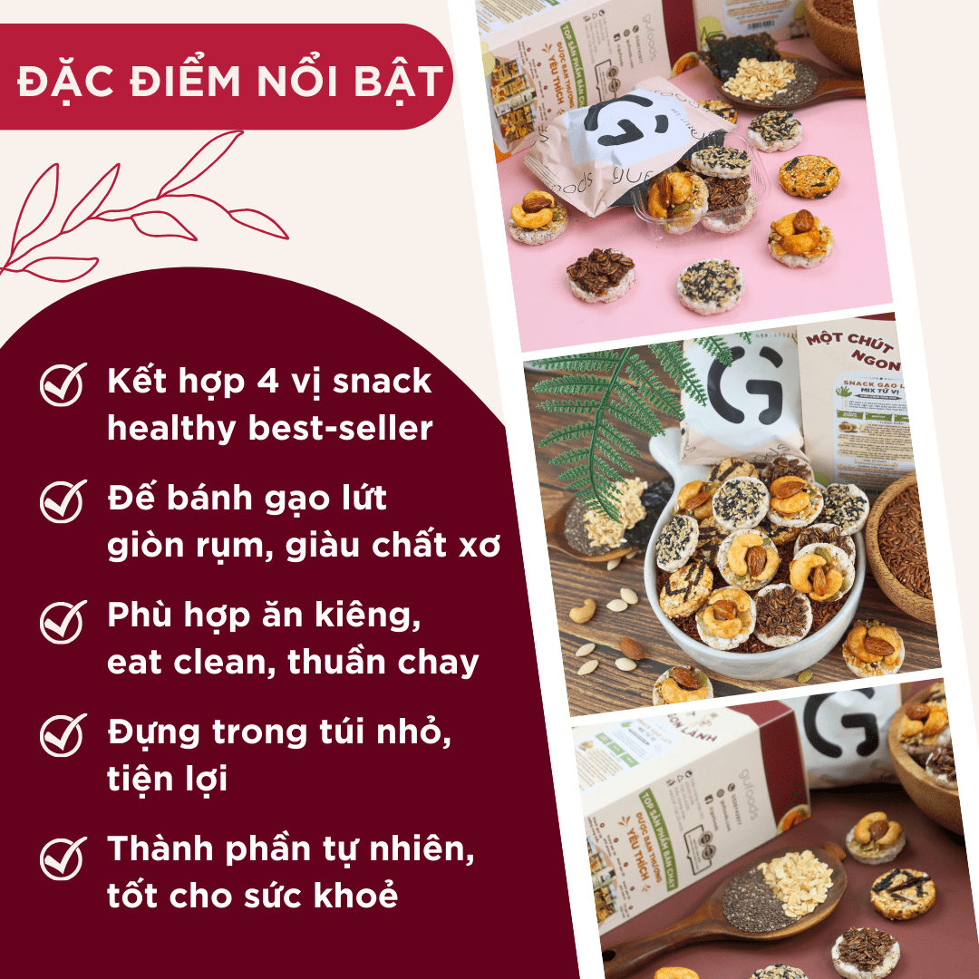 Snack mix tứ vị