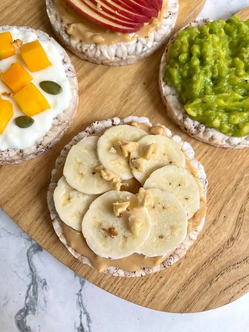 bánh gạo lứt ăn kiêng giảm cân