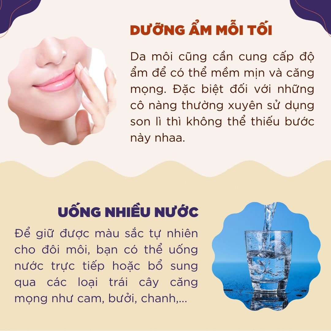 Dưỡng môi