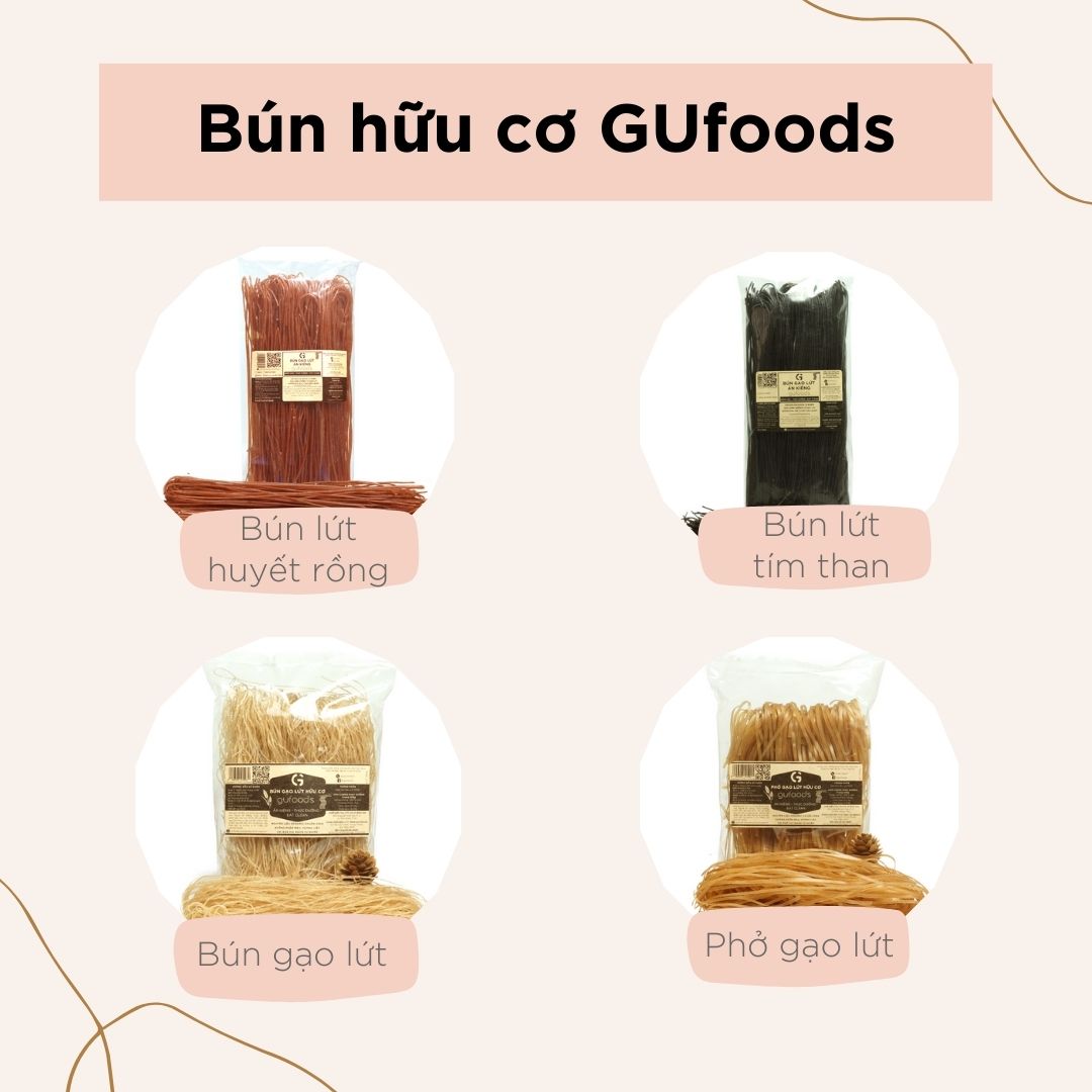 Bún hữu cơ GUfoods