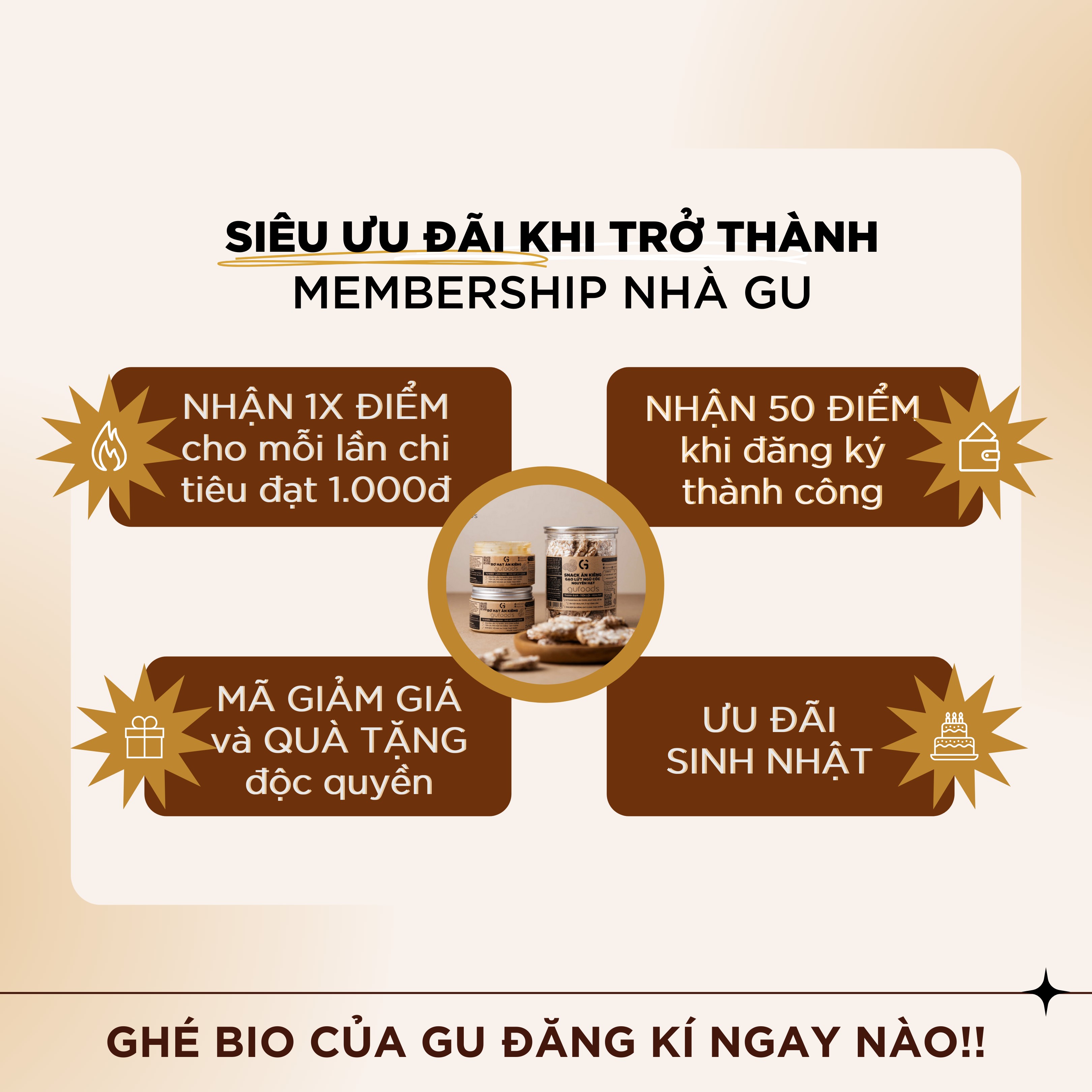 Tham gia GU's Healthy Club tận hưởng siêu ưu đãi