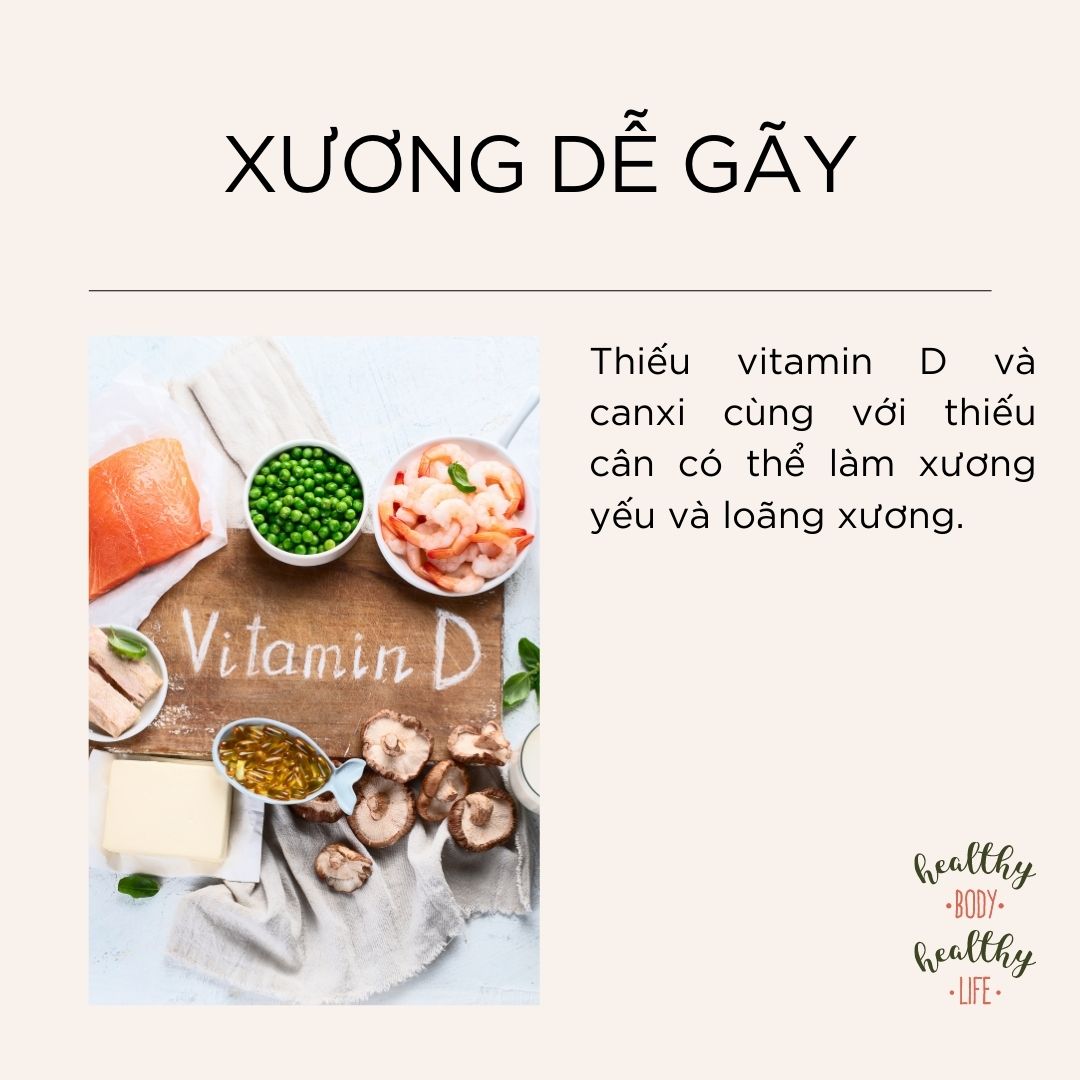 ảnh hưởng của quá nhẹ cân