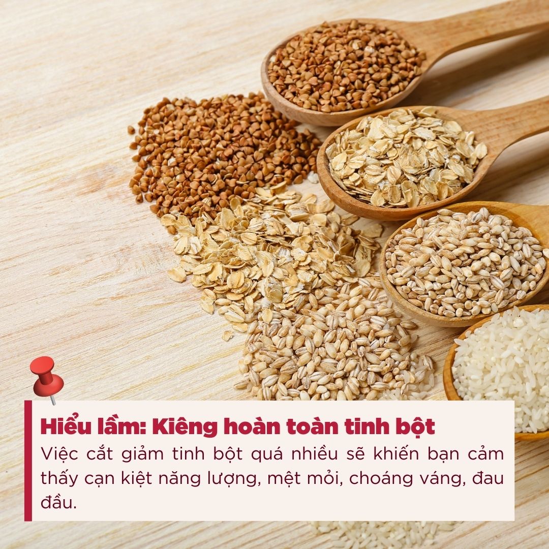  Có thật sự là cắt tinh bột thì sẽ giảm cân nhanh hơn không?