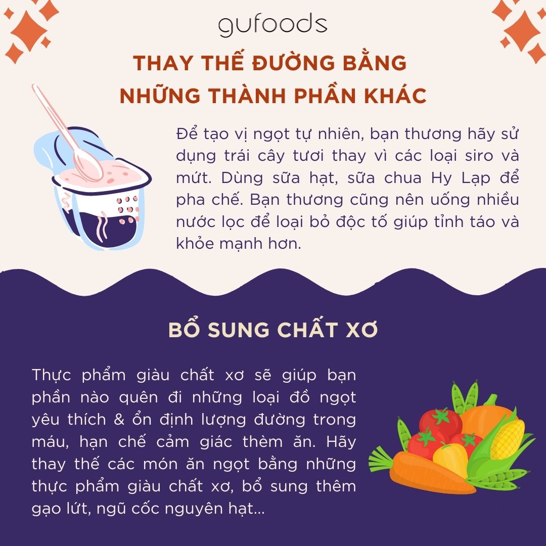 Loại bỏ đường ra khỏi cơ thể