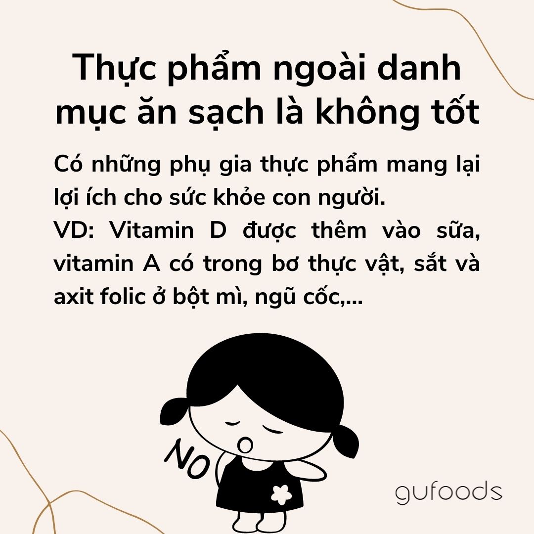 Lầm tưởng lớn về chế độ ăn sạch