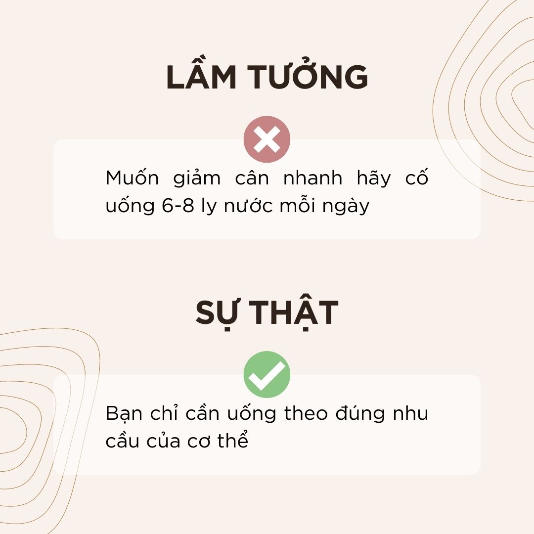 Lầm tưởng về giảm cân và sự thật