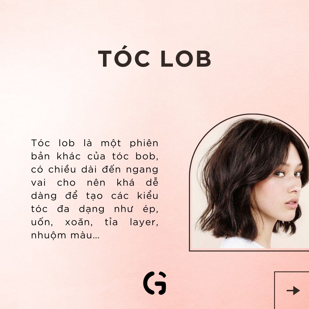 Tóc lob là kiểu tóc cho tết healthy cực xinh