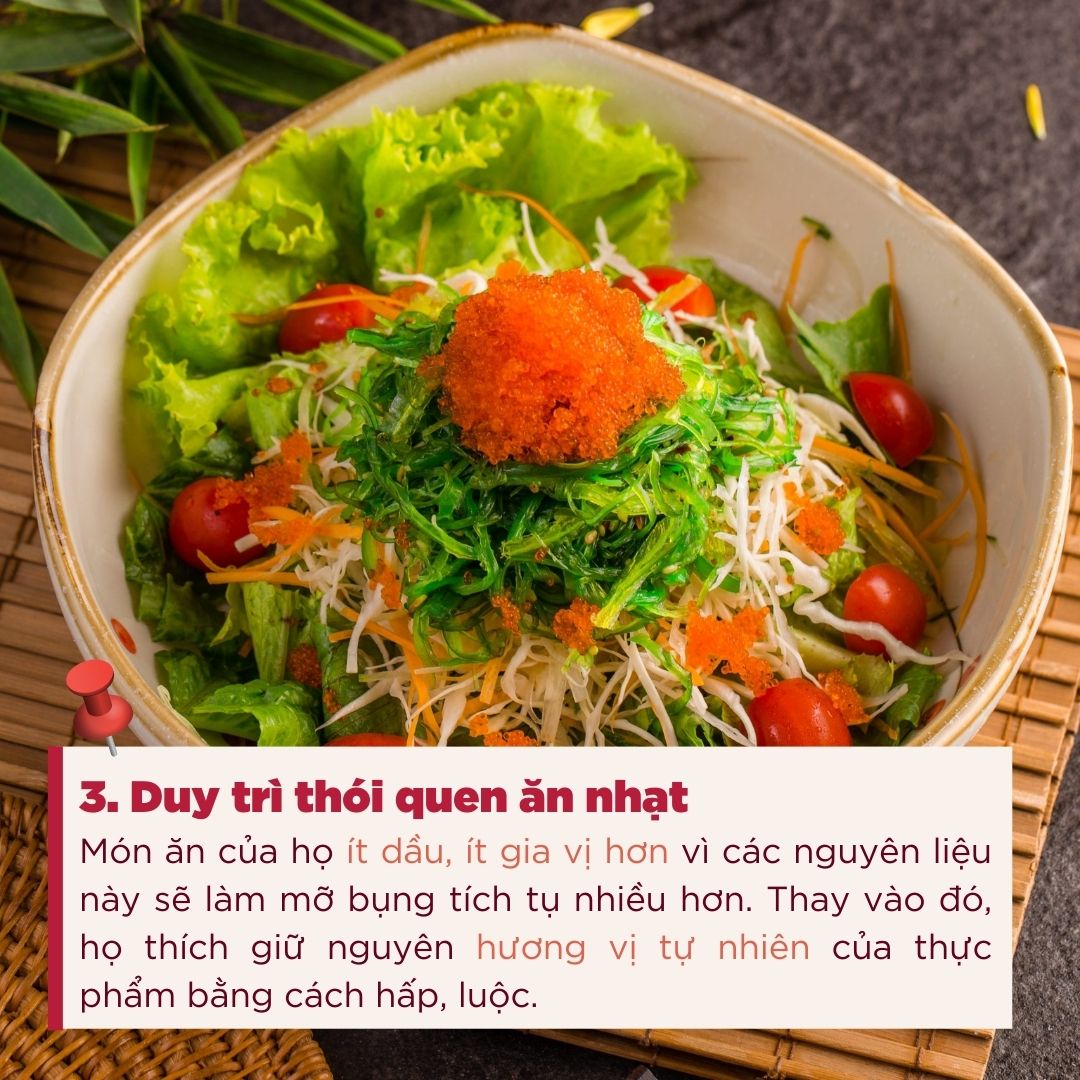 Ăn sao để trẻ lâu như người Nhật?