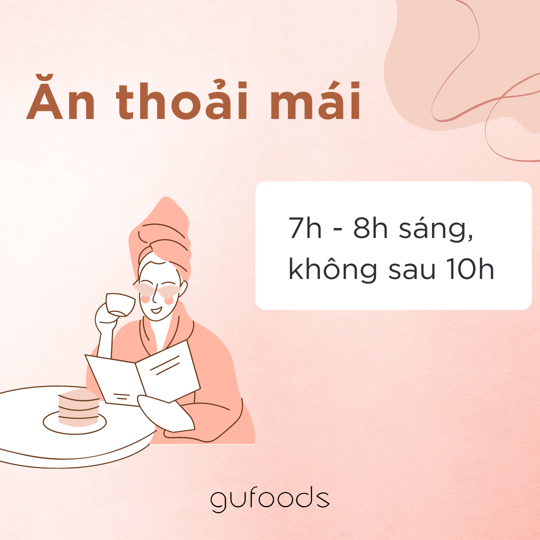 3 khung giờ ăn không lo tăng cân