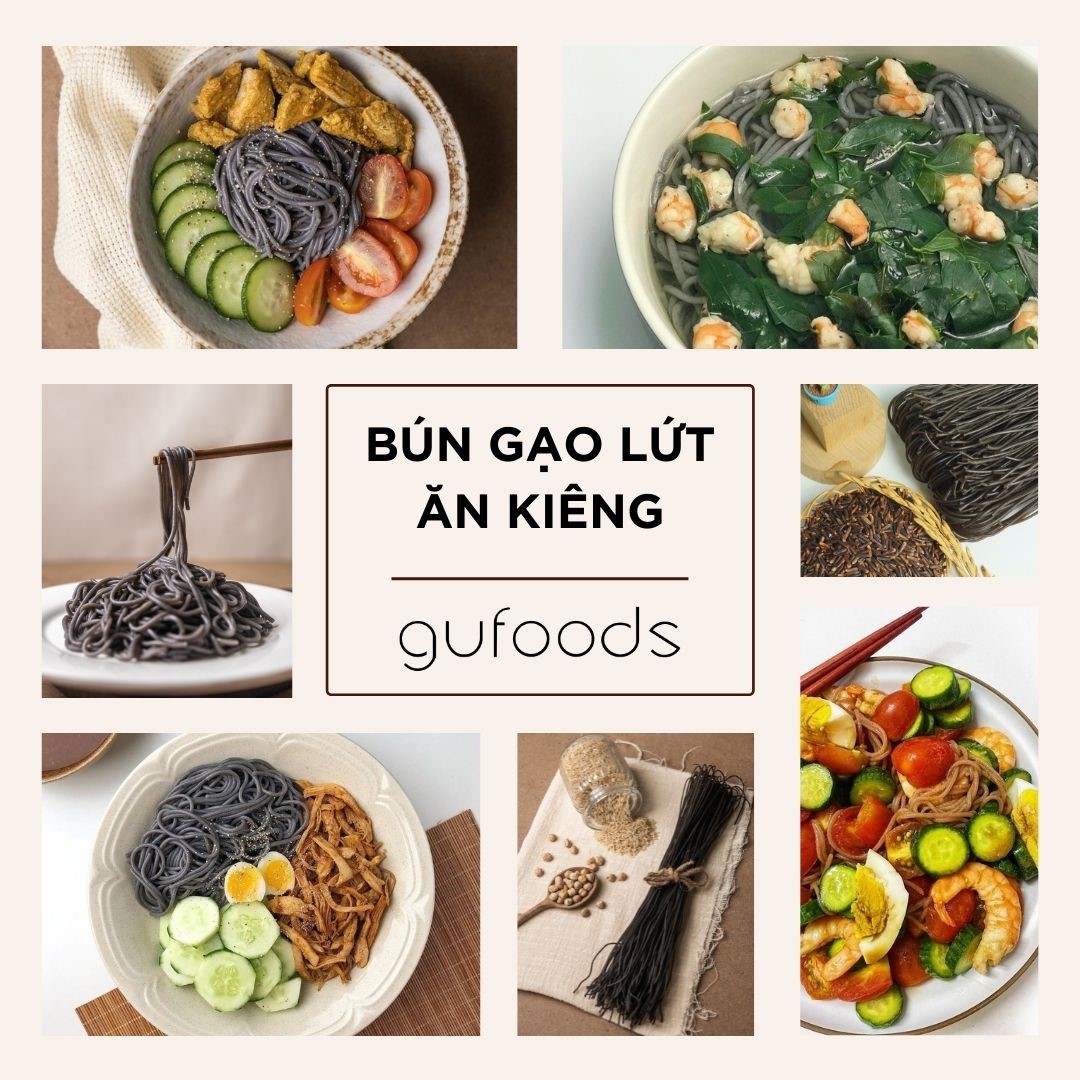 Bún gạo lứt ăn kiêng GUfoods