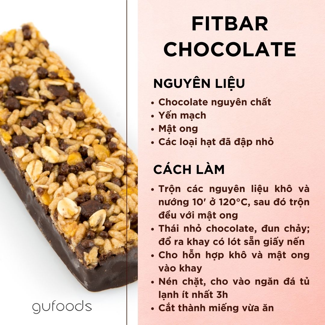 Công thức Fitbar Healthy cho ngày Valentine