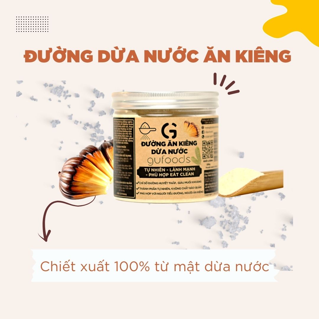 Đường dừa nước ăn kiêng