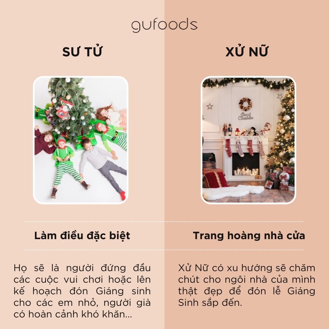 12 cung hoàng đạo thích làm gì vào ngày Giáng Sinh