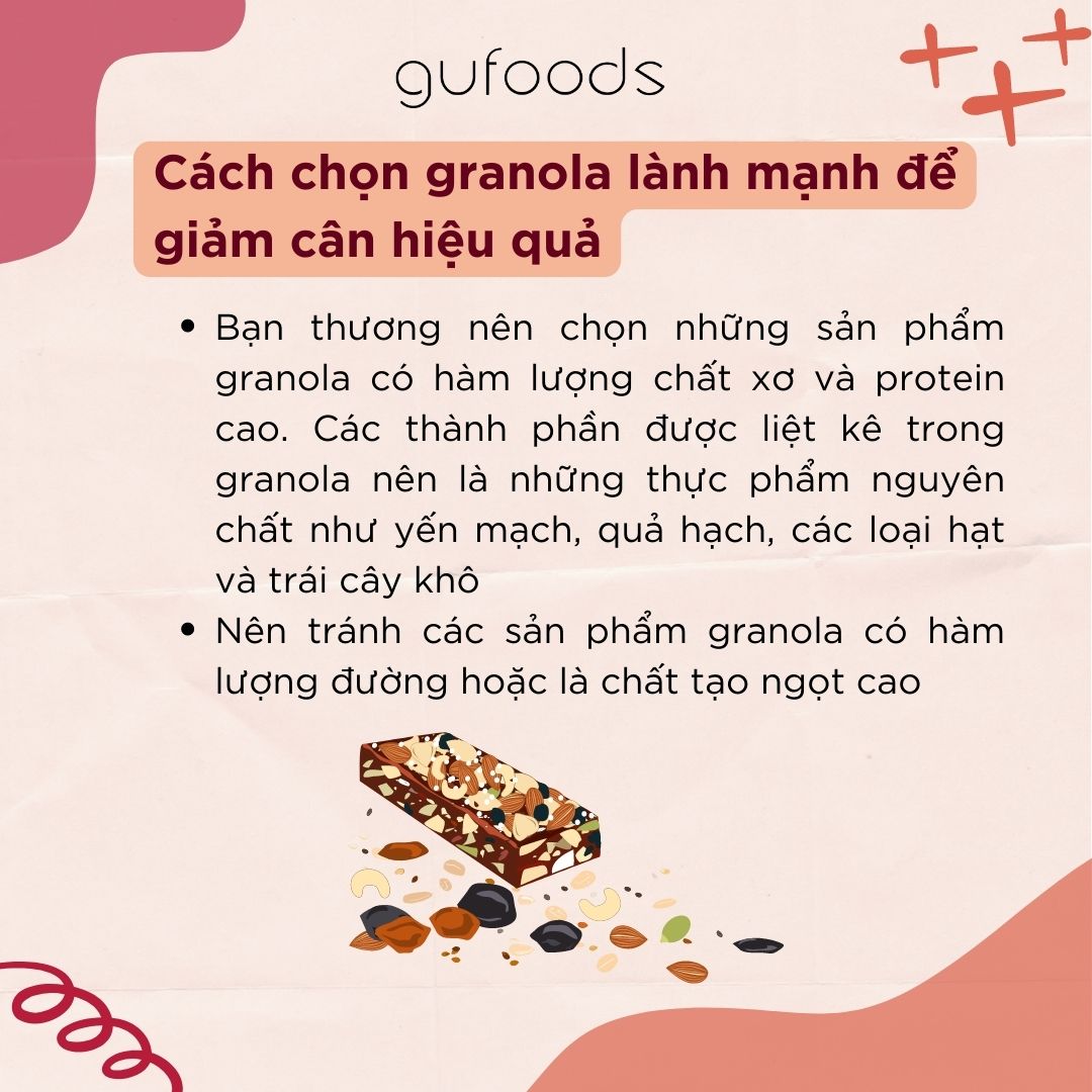 Granola có thực sự giảm cân hiệu quả?