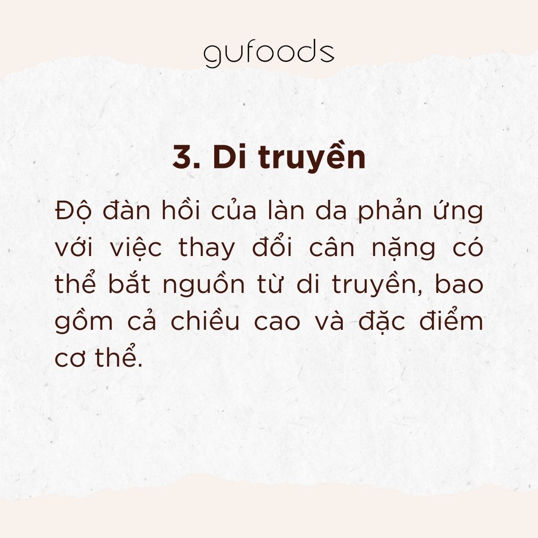 Tại sao da chảy xệ sau khi giảm cân?