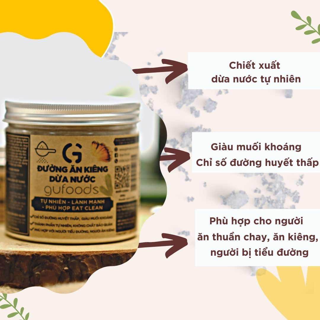 Đường dừa nước ăn kiêng
