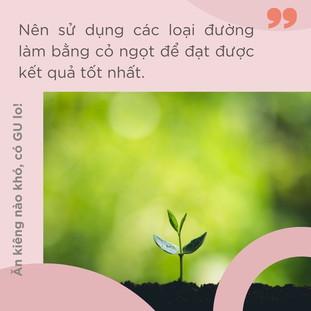 Có nên sử dụng đường ăn kiêng?