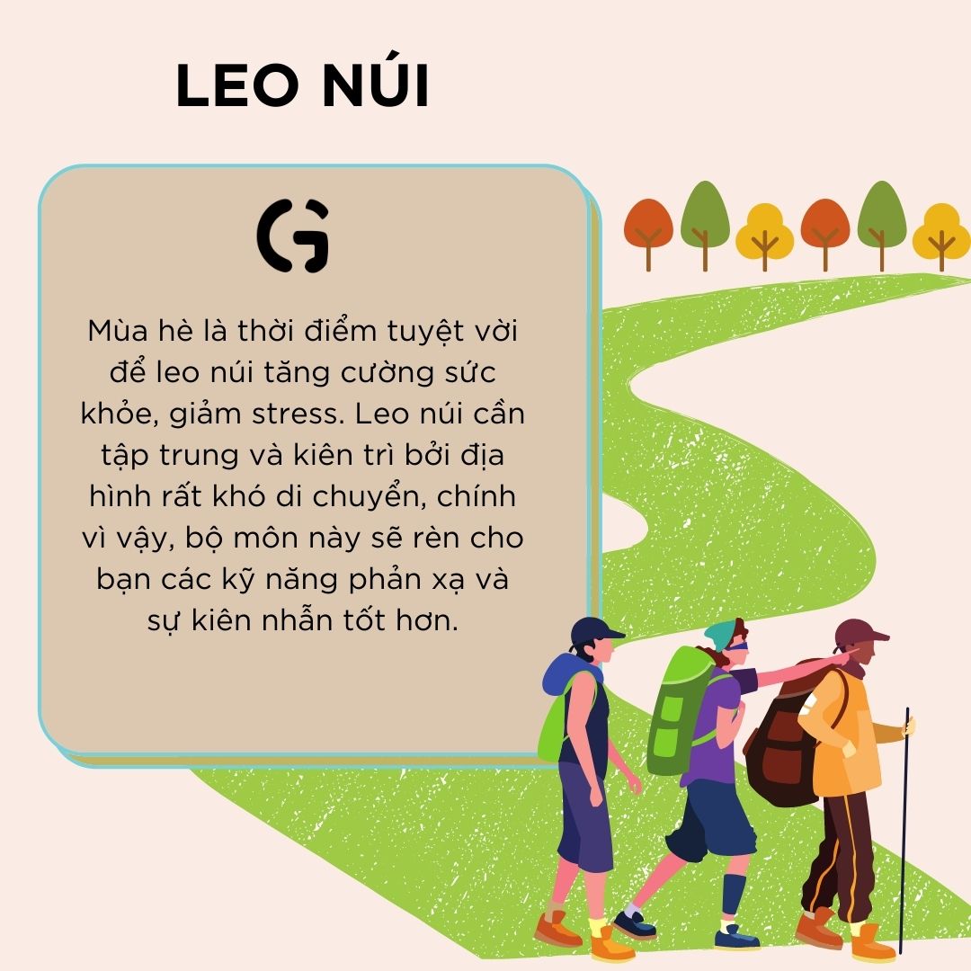 Leo núi