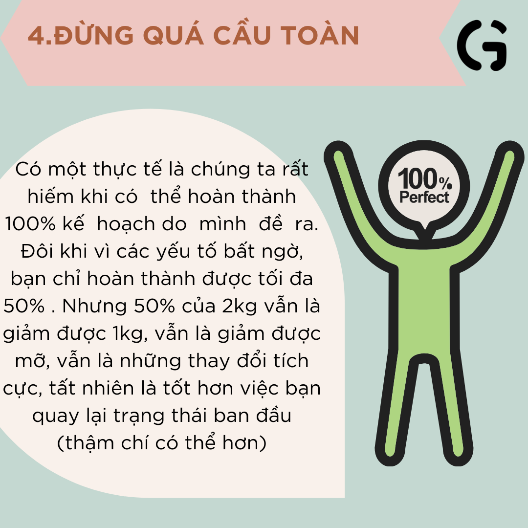 Đừng quá cầu toàn