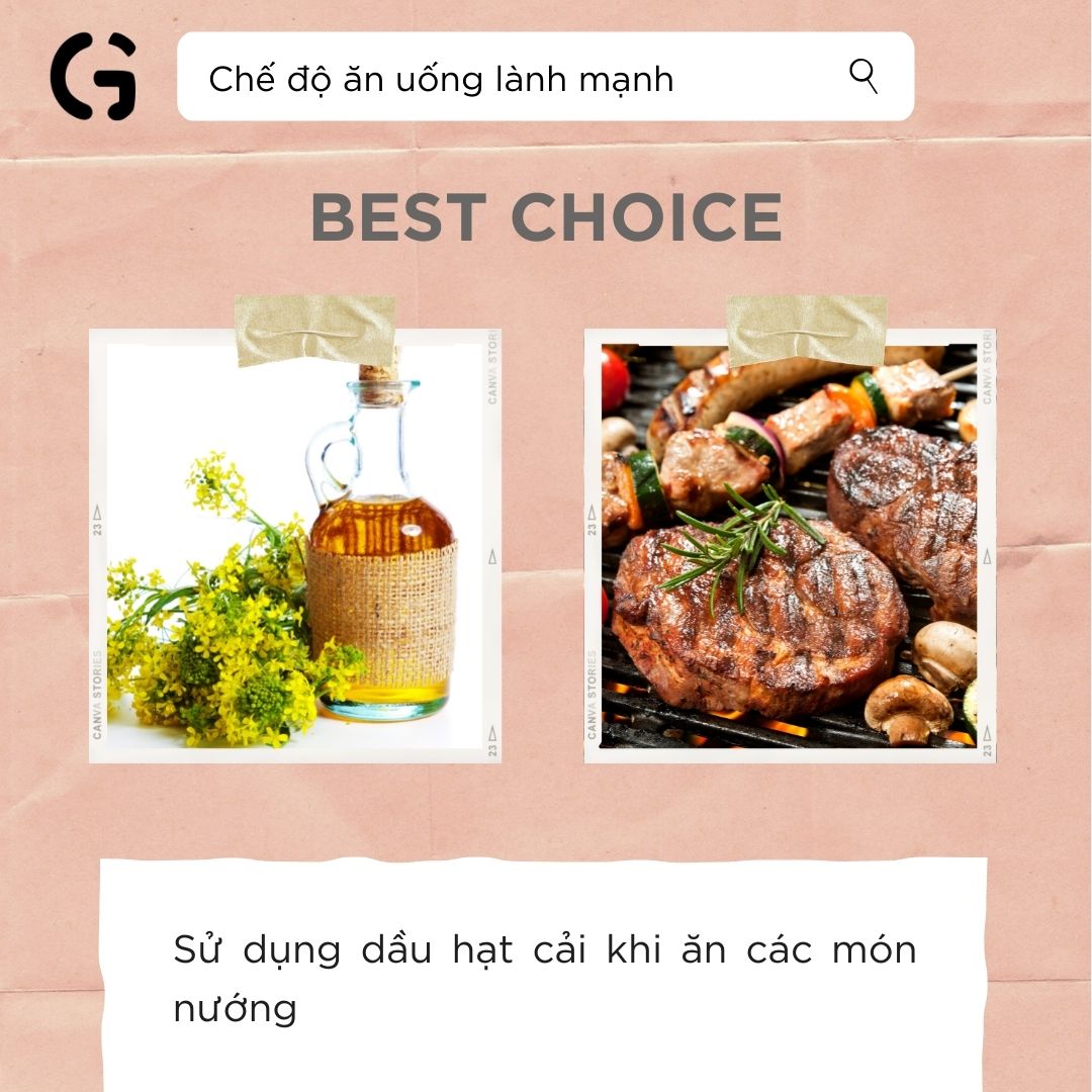 Healthy diet - Chế độ ăn uống lành mạnh