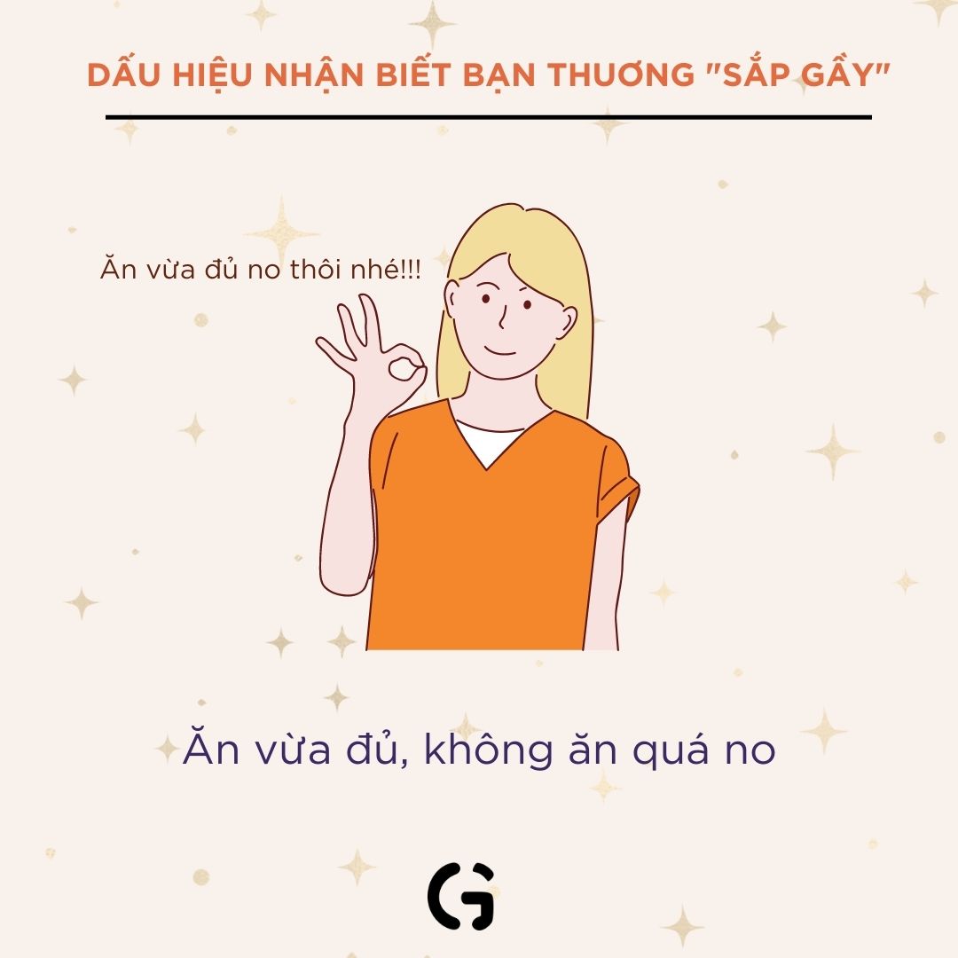Dấu hiệu chứng tỏ bạn thương " sắp gầy" rồi đó!!!