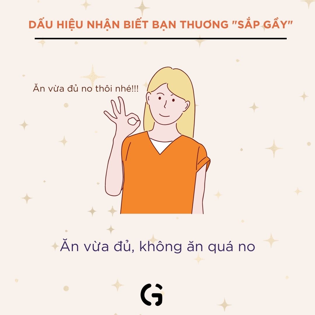 Dấu hiệu chứng tỏ bạn thương " sắp gầy" rồi đó!!!