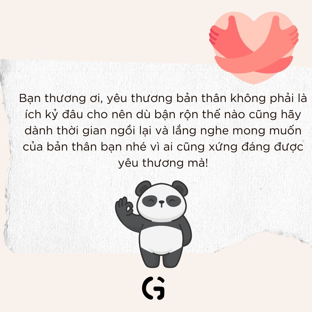 4 việc làm giúp bạn thương yêu lại bản thân mình