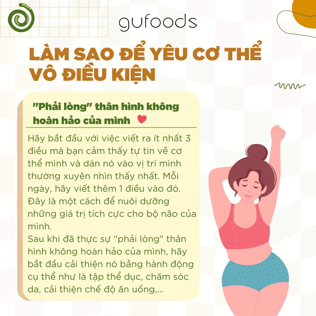 Body positive và hành trình yêu những điều không hoàn hảo