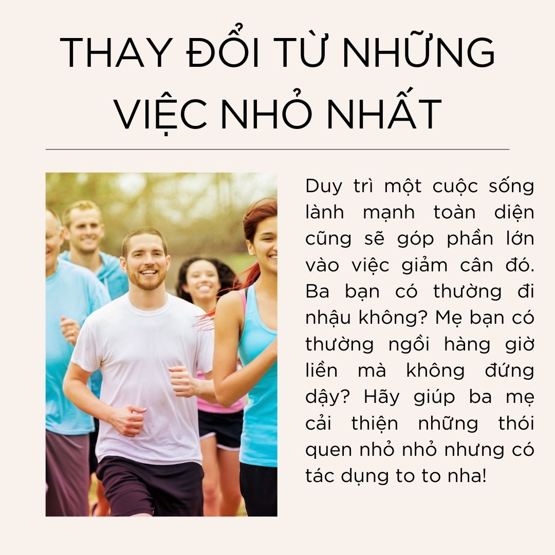 Thay đổi từ những việc nhỏ nhất