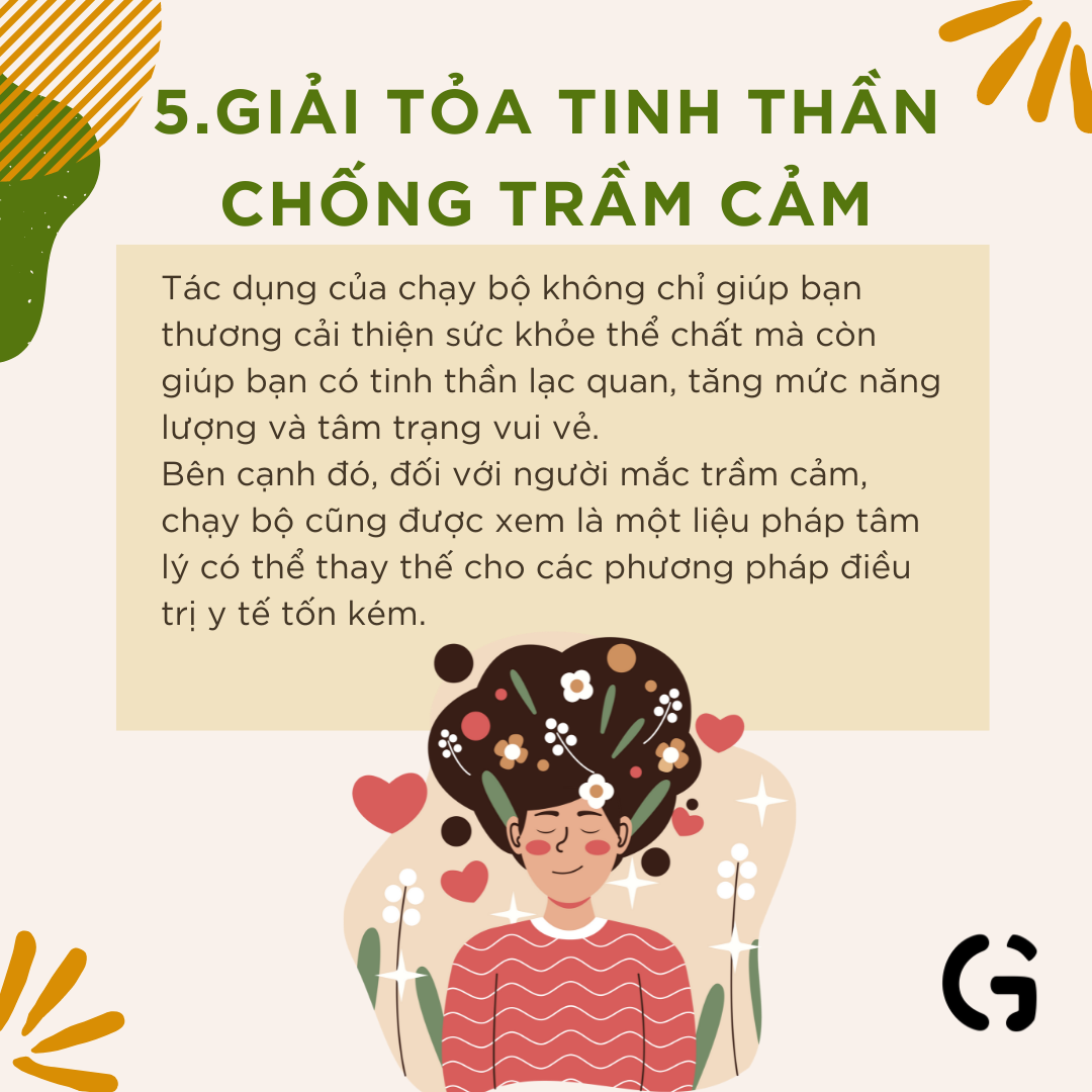 Chạy bộ giúp chống trầm cảm