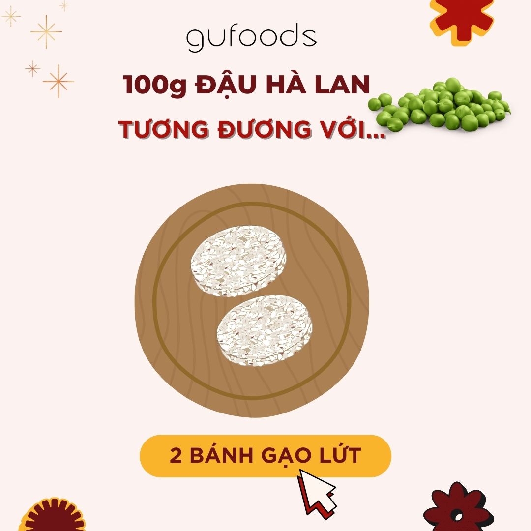 Calories trong đậu hà lan