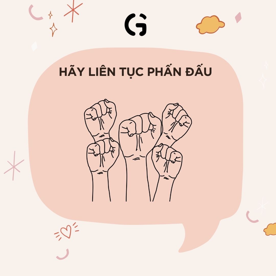 Hãy liên tục phấn đấu vượt qua chững cân