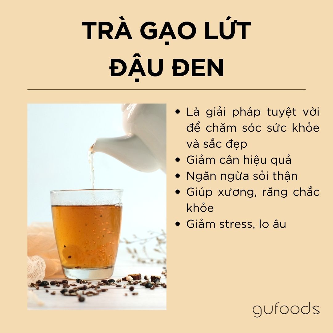 Trà gạo lứt đậu đen GUfoods