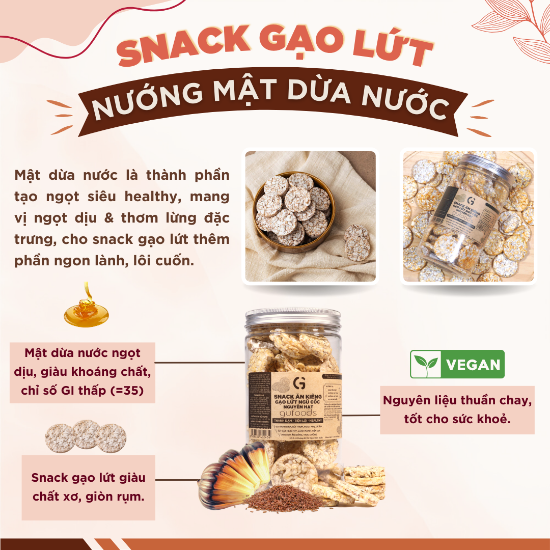 Snack phủ macca